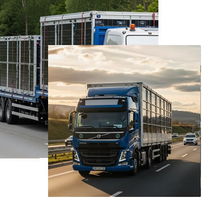 transporte aço e metais