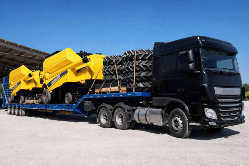 frete dedicado maquinas