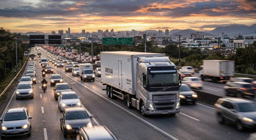 Segmentos que utilizam transporte dedicado no Brasil.