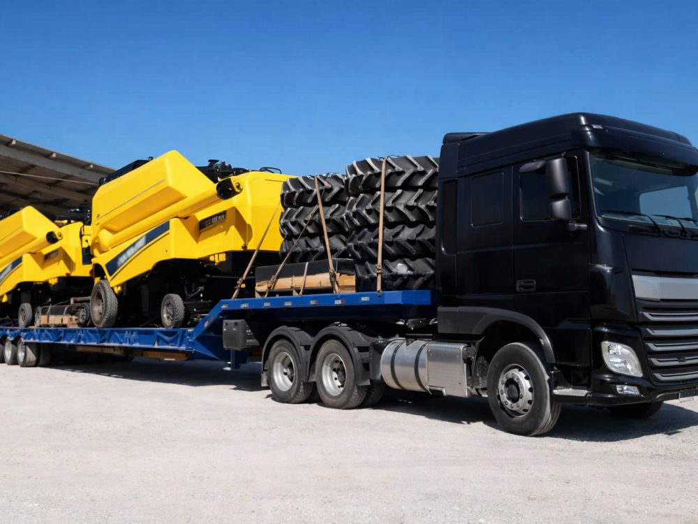 frete dedicado maquinas