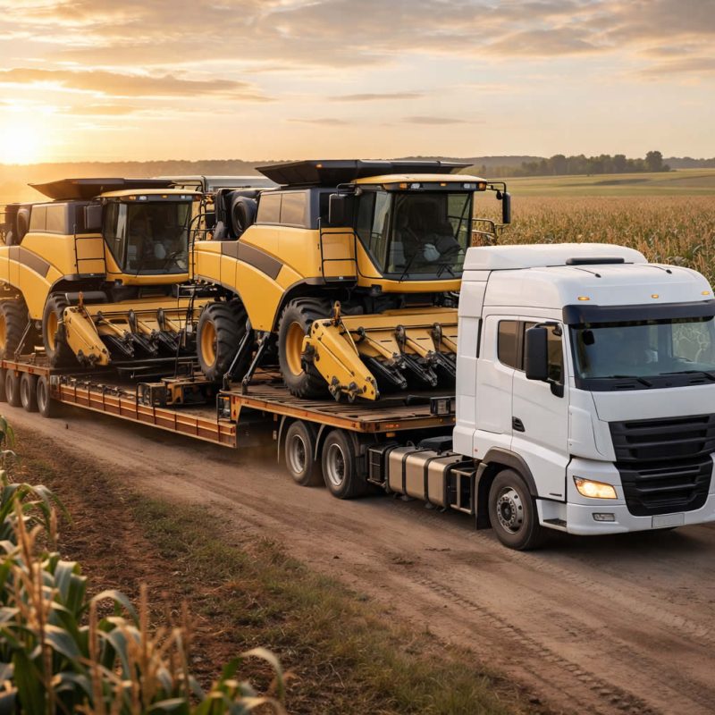 transporte carga pesada agronegócio