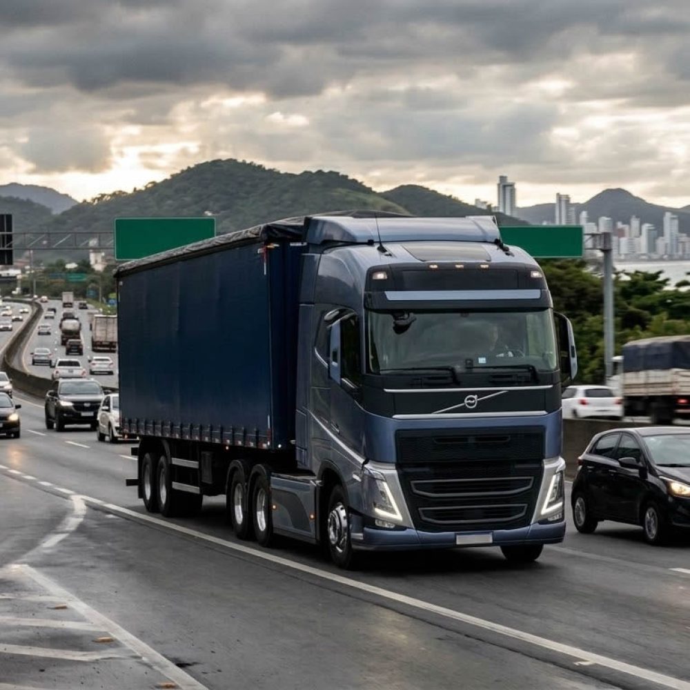 transporte de frete dedicado joinville