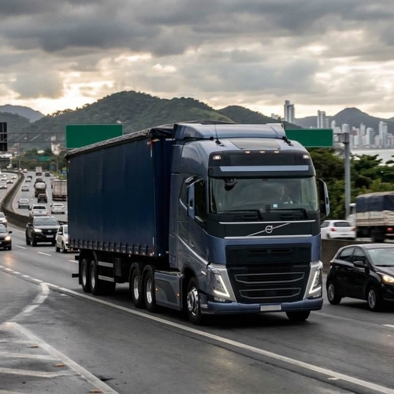 transporte de carga dedicada joinville